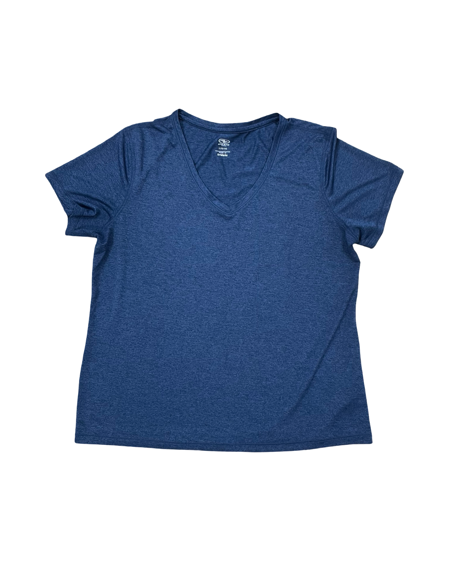 Top Ss Basic By Athletic Works In Blue, Size:L