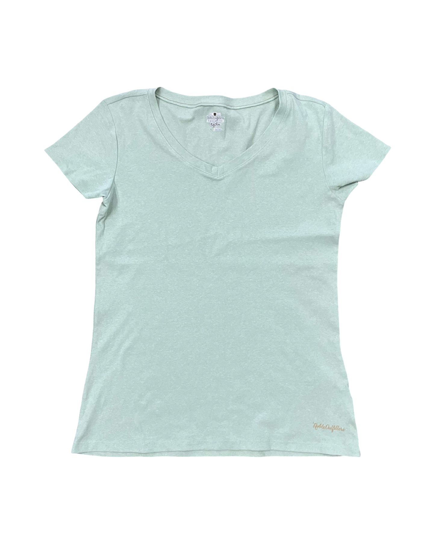 Top Ss Basic By Clothes Mentor In Green, Size:L