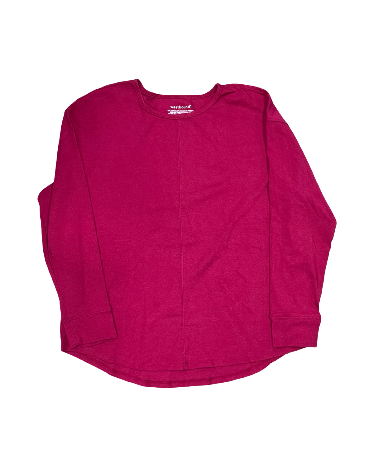 Top Ls By West Bound In Red, Size:S