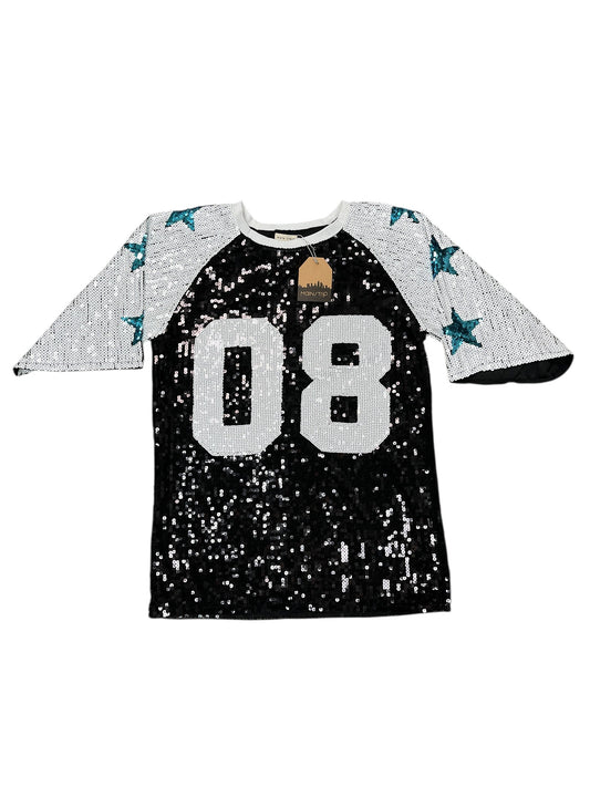 Top Ss By Main Strip In Black, Size:S