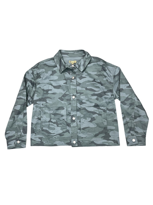 Jacket Denim By Democracy In Camouflage Print, Size:M