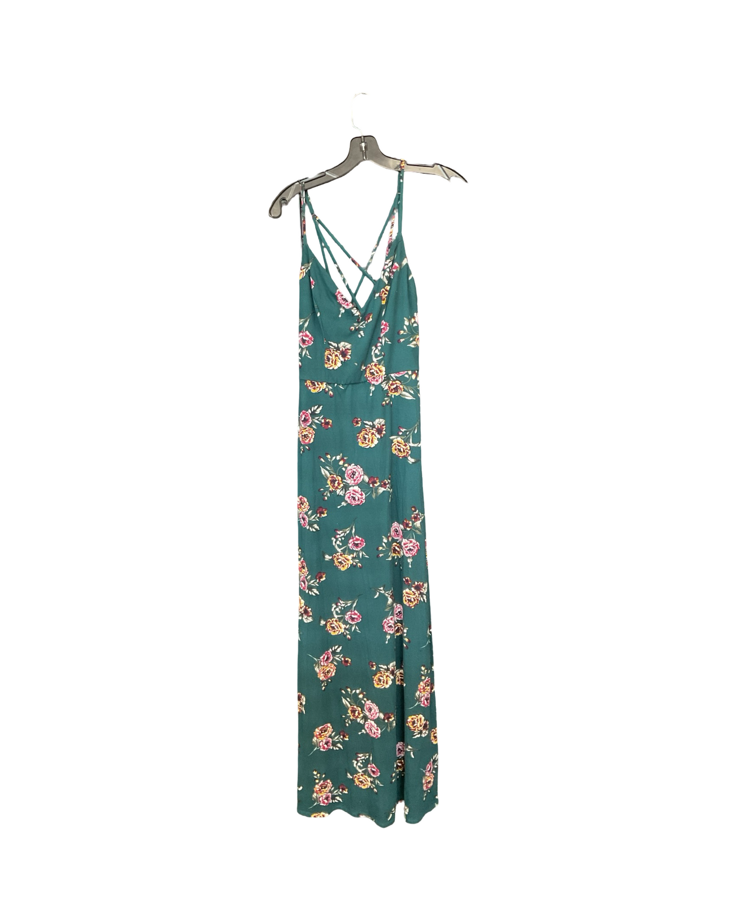 Dress Casual Maxi By Nine Britton In Green, Size:M