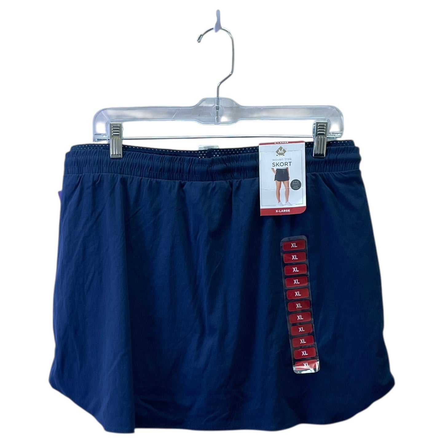 Athletic Skort By Members Mark In Navy, Size:Xl