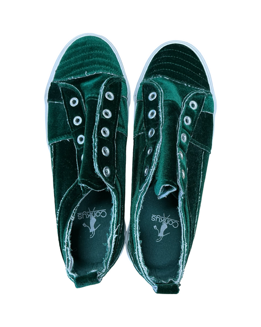 Shoes Sneakers By Corkys In Green, Size:7