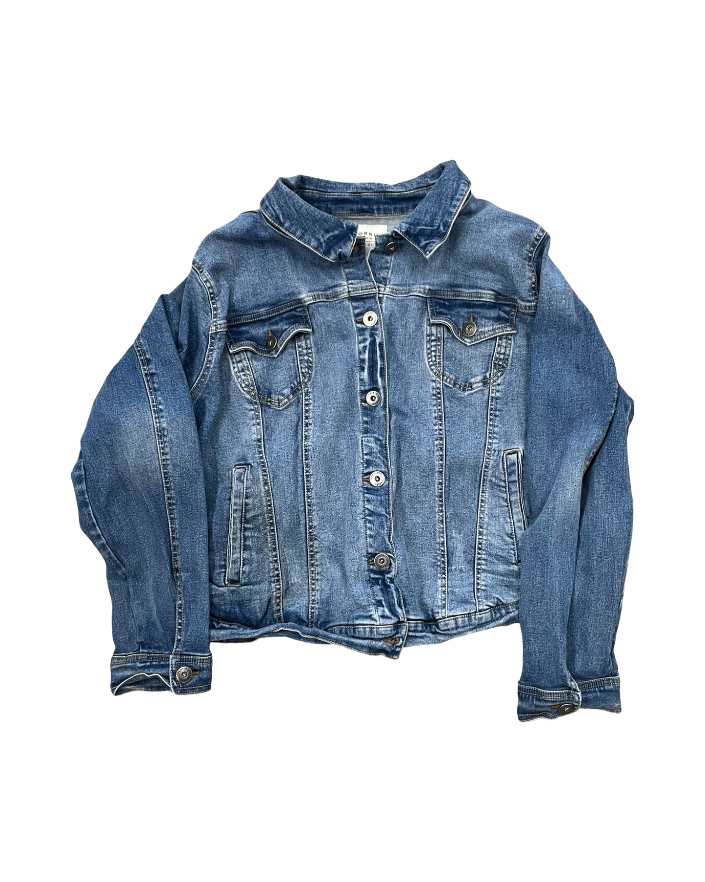 Jacket Denim By Torrid In Blue Denim, Size:3X