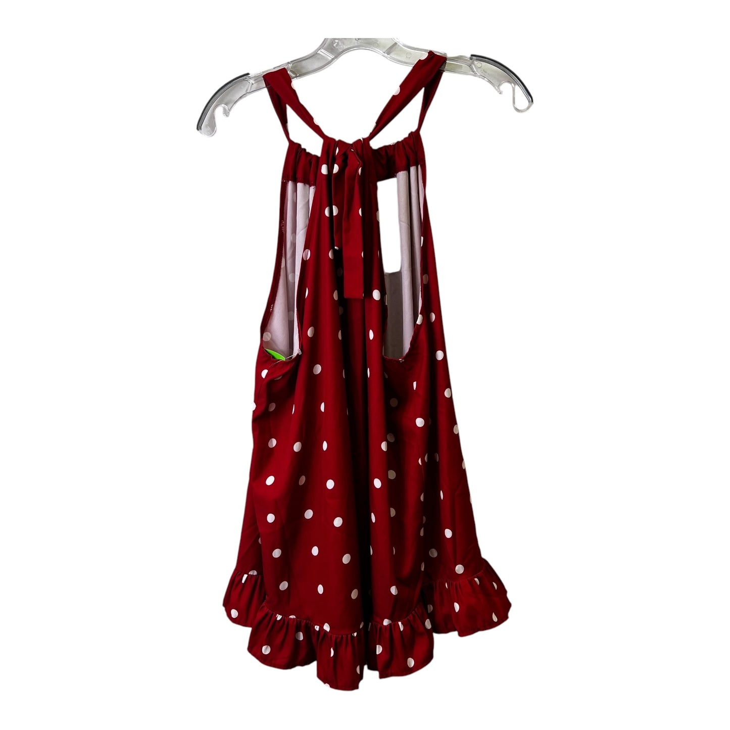 Top Sleeveless By Clothes Mentor In Red, Size:3X