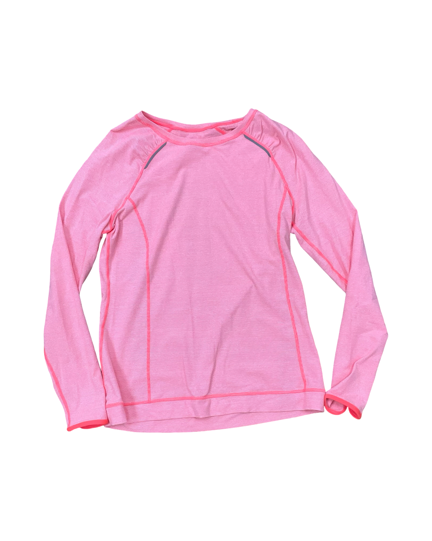 Athletic Top Ls Crewneck By Lucy In Pink, Size:L