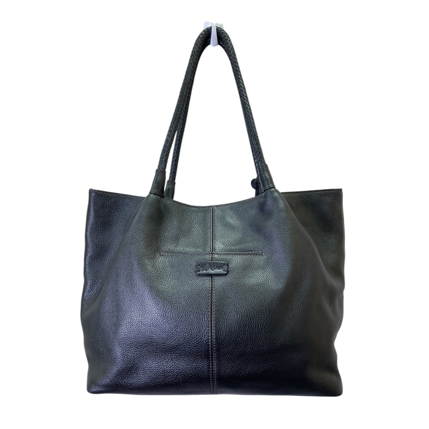 Tote Leather By Brighton In Black, Size:Large