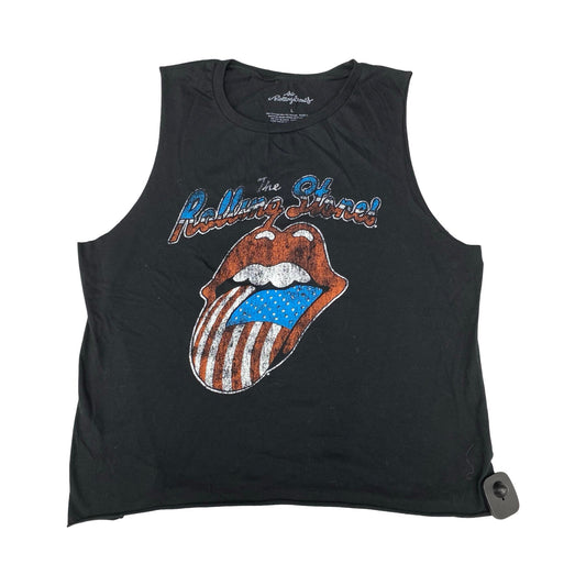 Top Sleeveless By Cmc In Black, Size:L