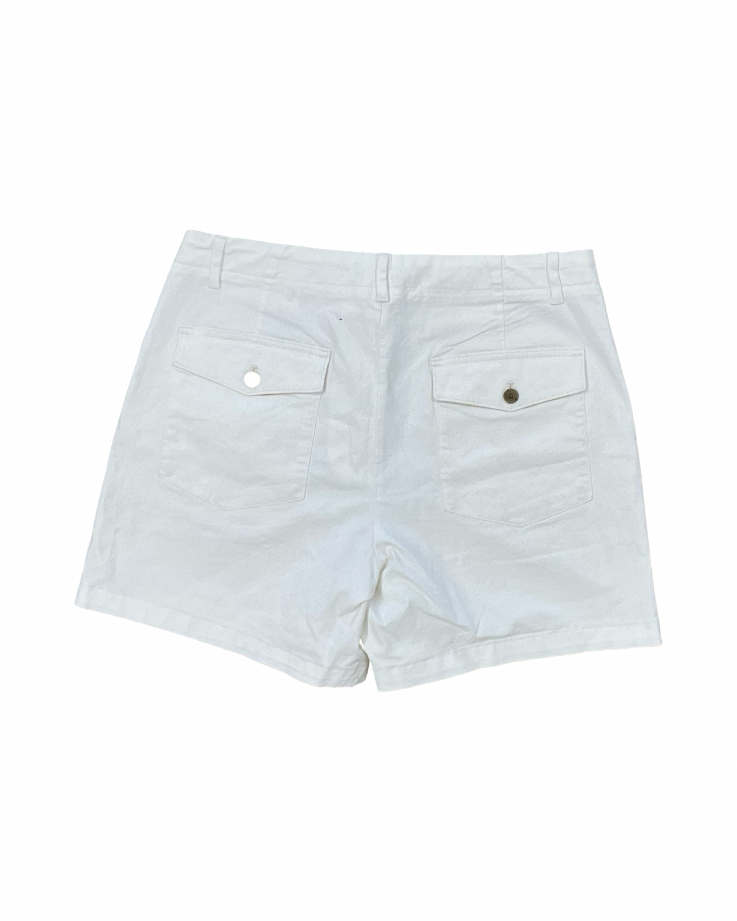 Shorts By Banana Republic In Cream, Size:12