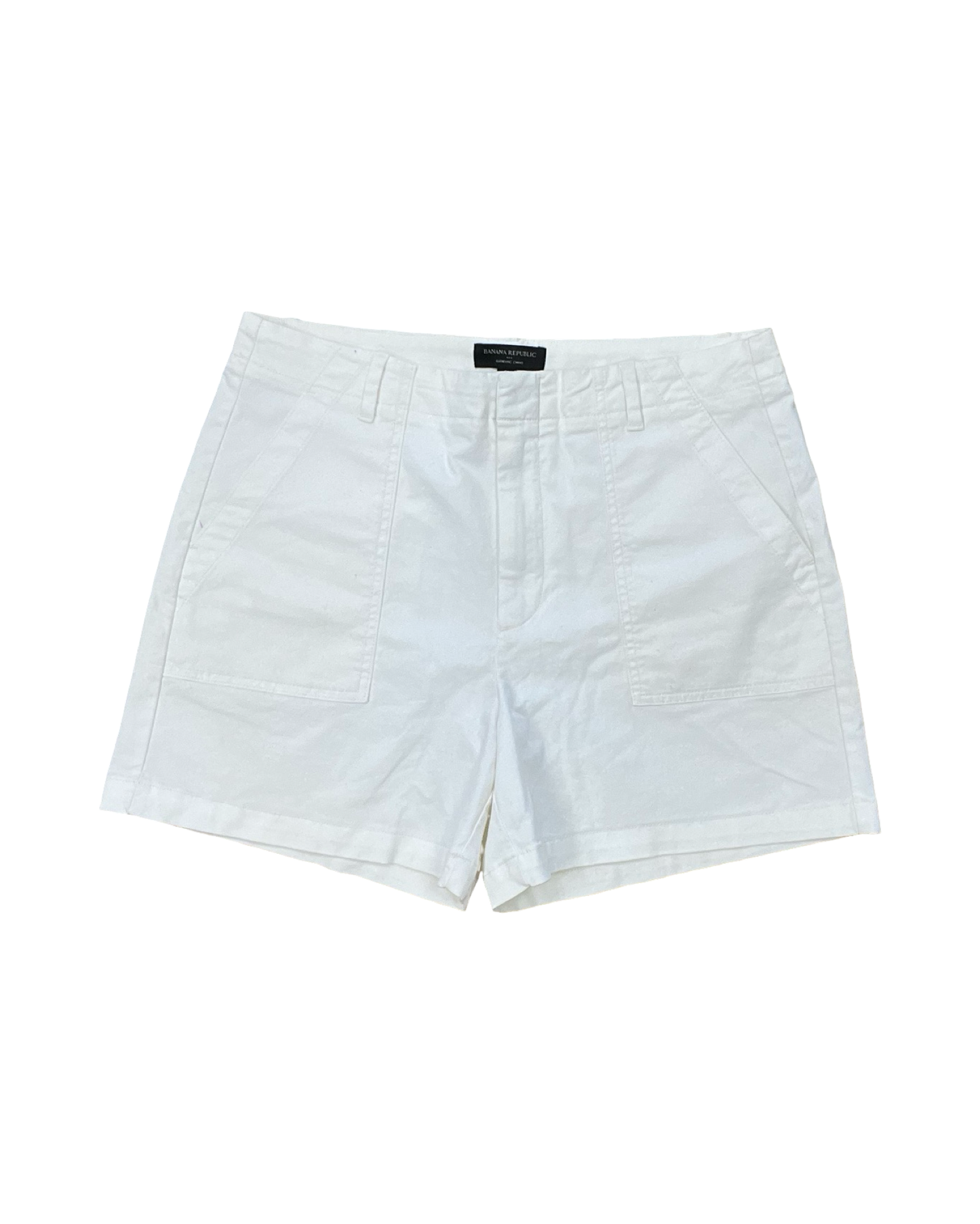Shorts By Banana Republic In Cream, Size:12