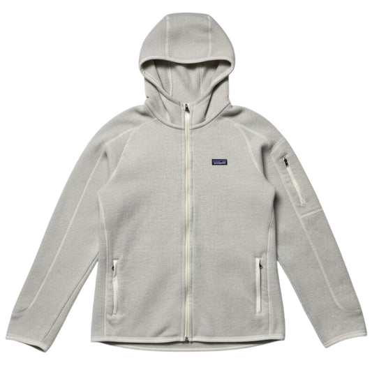 Jacket Fleece By Patagonia In Cream, Size: L