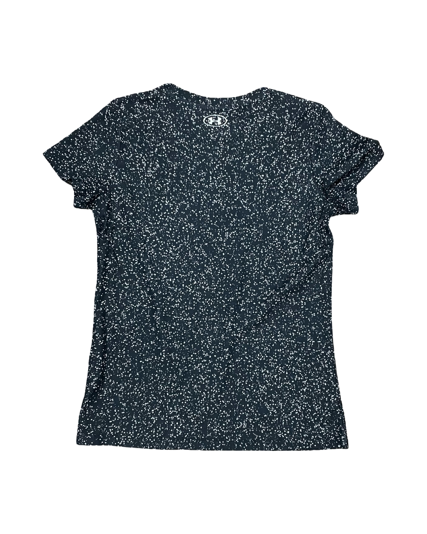 Athletic Top Ss By Under Armour In Black & White, Size:M