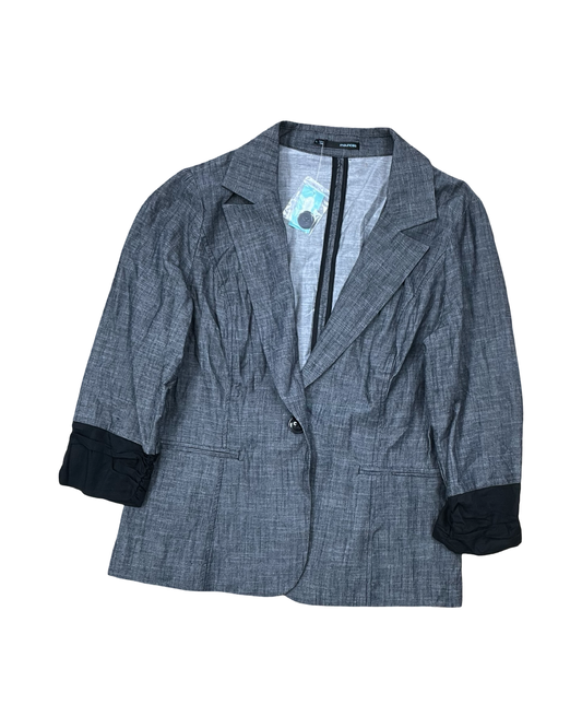 Blazer By Maurices In Black, Size:Xl