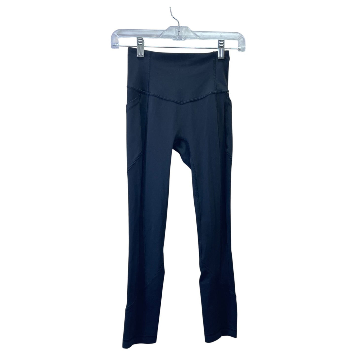 Athletic Leggings By Lululemon In Black, Size:2