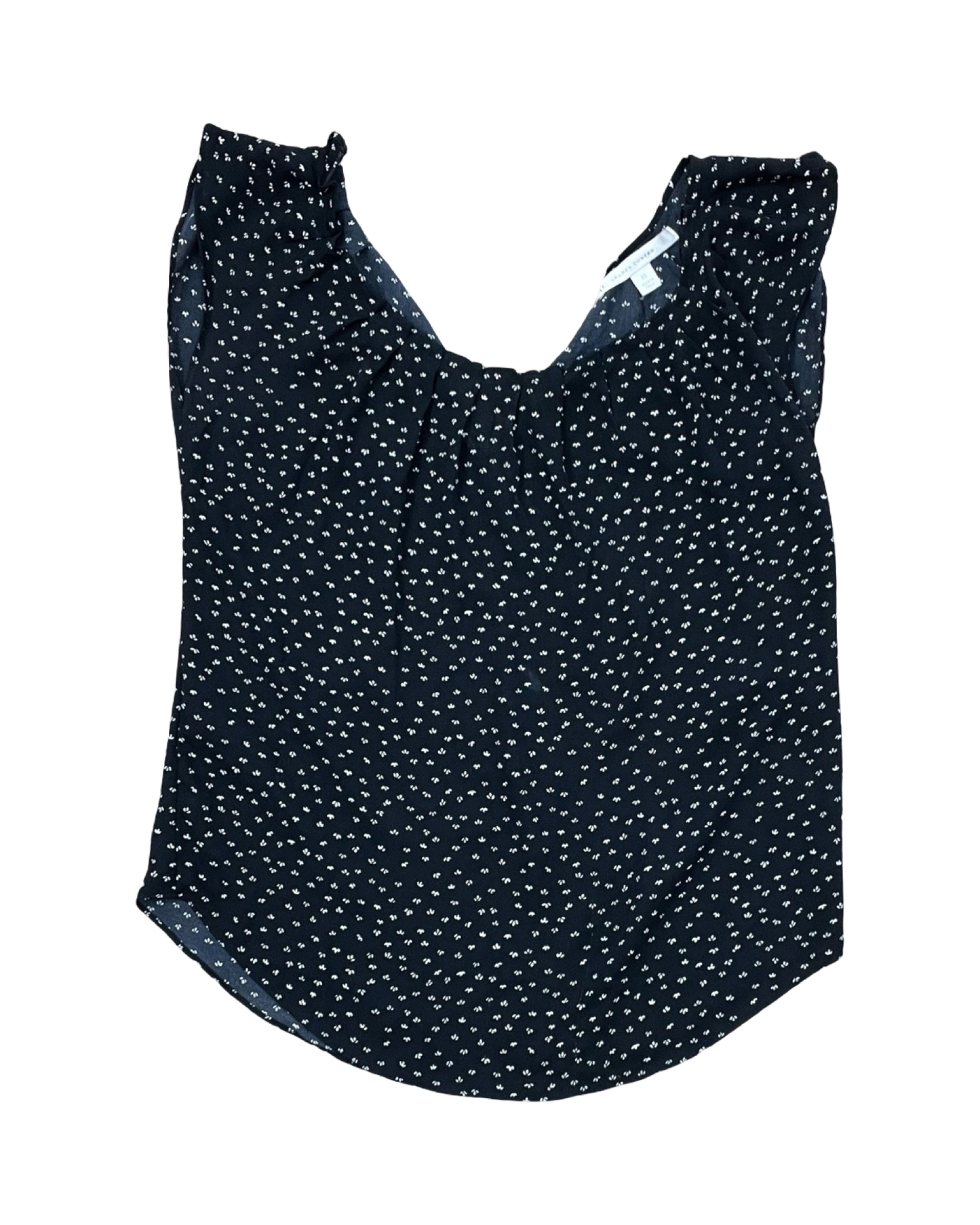 Top Sleeveless By Lc Lauren Conrad In Black, Size:Xs