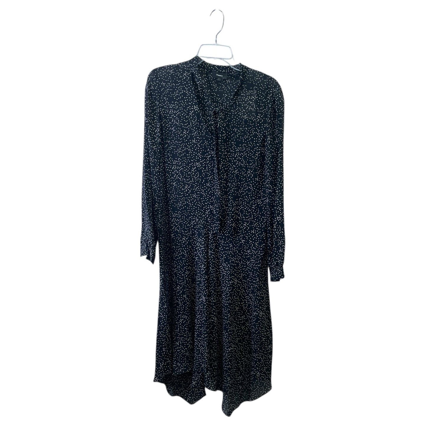 Dress Casual Midi By Theory In Black, Size:S