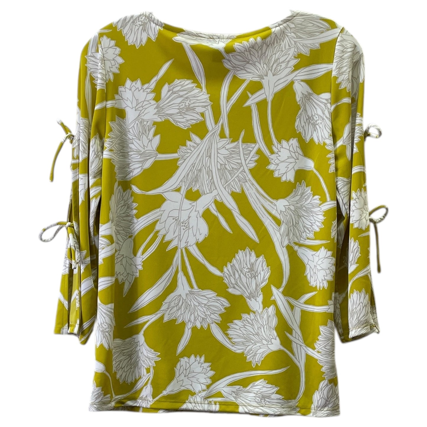 Top Ls Basic By Ann Taylor In Yellow, Size:Xs