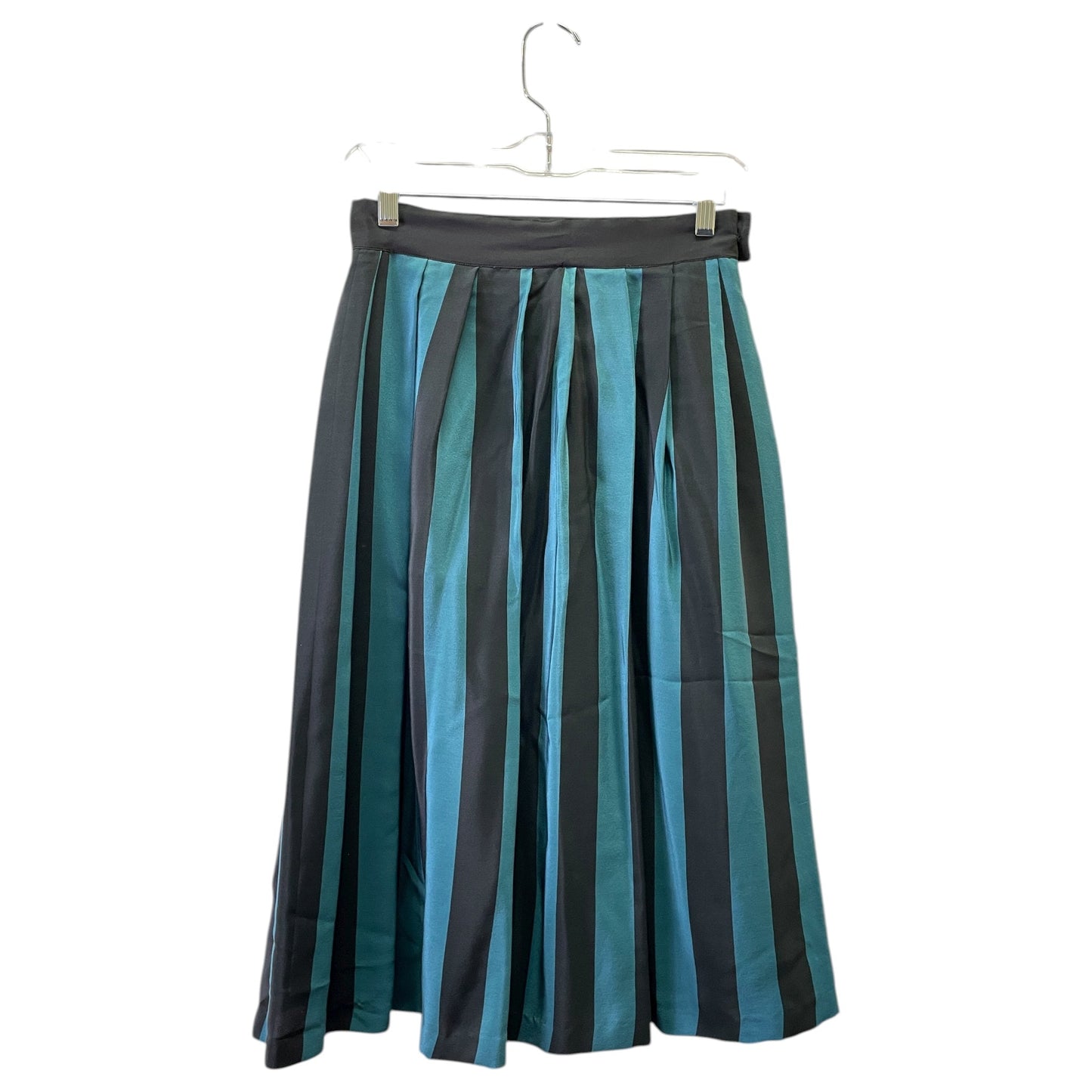 Skirt Maxi By PANCALDI & B In Black & Blue, Size:2