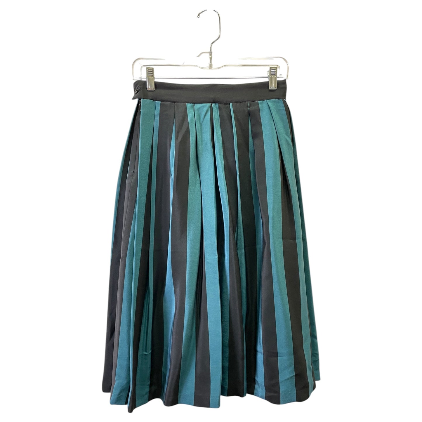 Skirt Maxi By PANCALDI & B In Black & Blue, Size:2