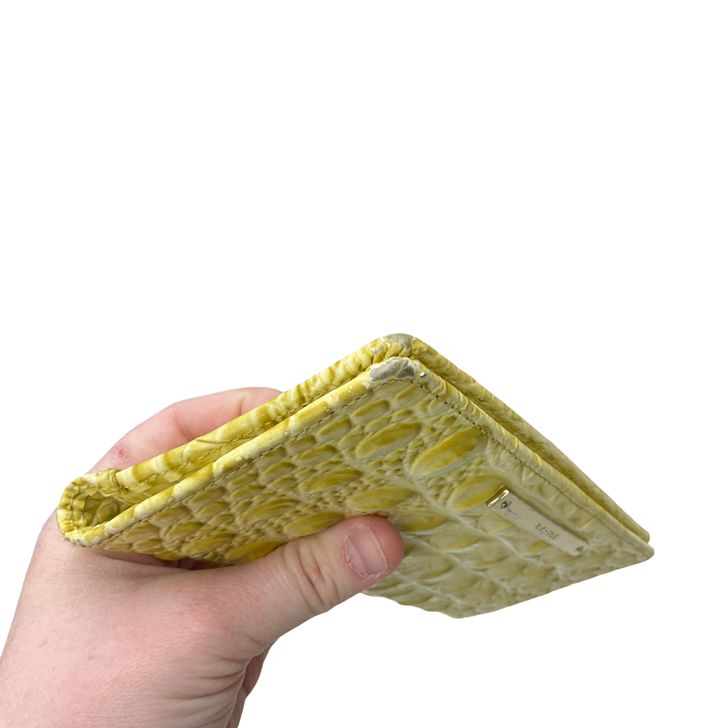 Wallet Designer By Brahmin In Yellow, Size:Large