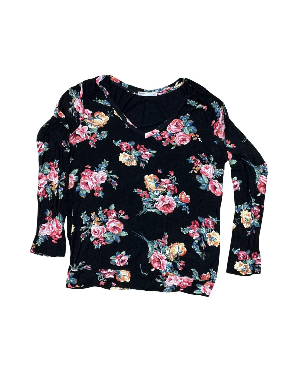 Top Ls By Tresics In Black, Size:L