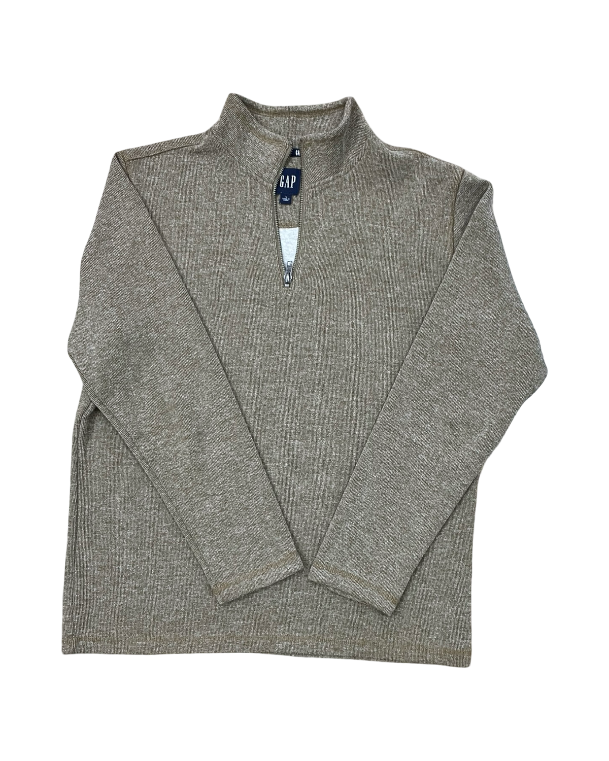 Sweatshirt Collar By Gap In Brown, Size:L