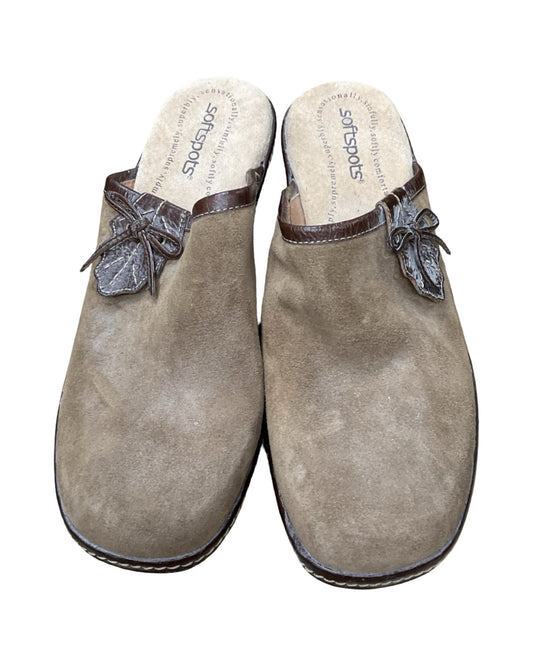 Shoes Heels Block By Softsport In Tan, Size:8.5