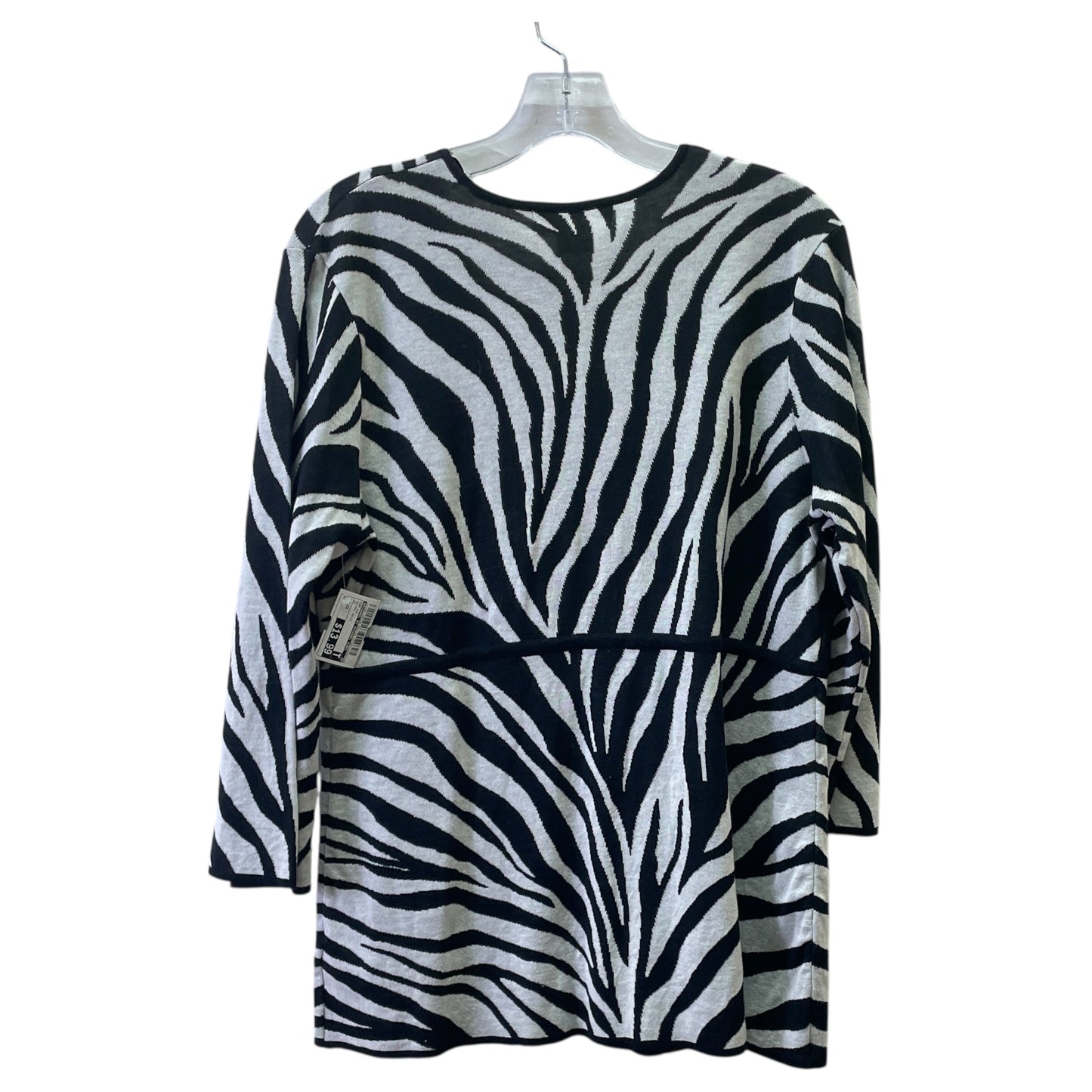 Top Ls By Michael By Michael Kors In Animal Print, Size:2X