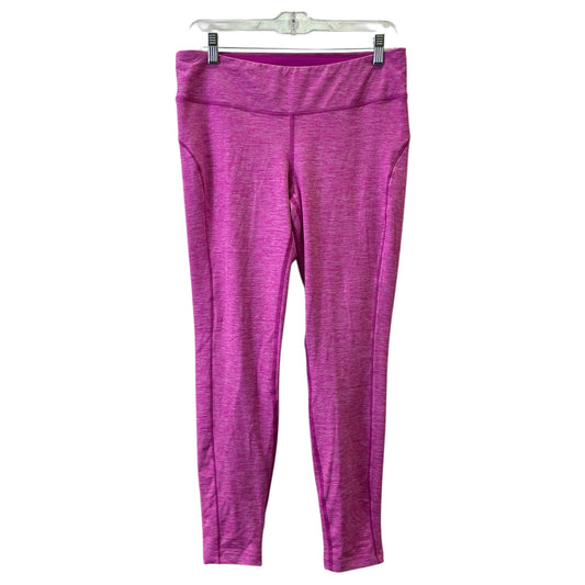 Athletic Leggings By New Balance In Pink, Size:L