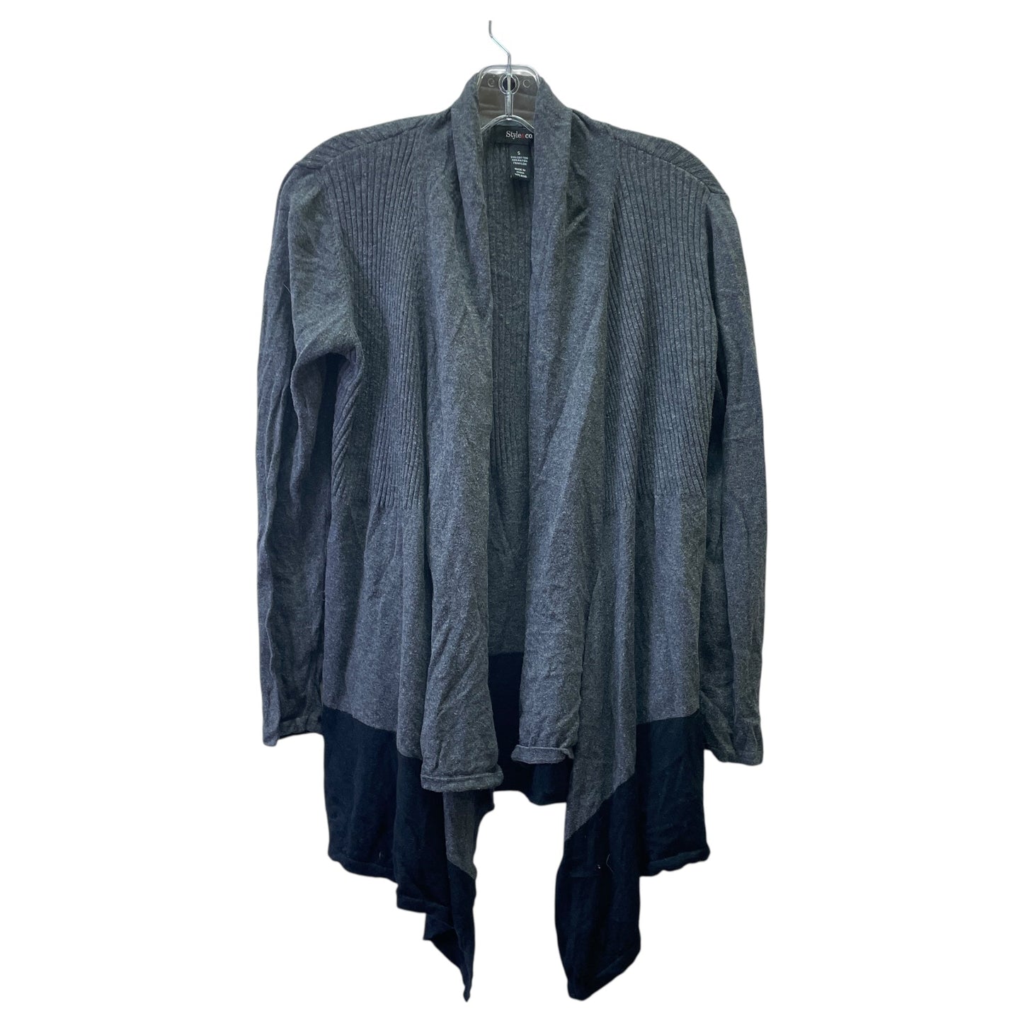 Cardigan By Style And Company In Grey