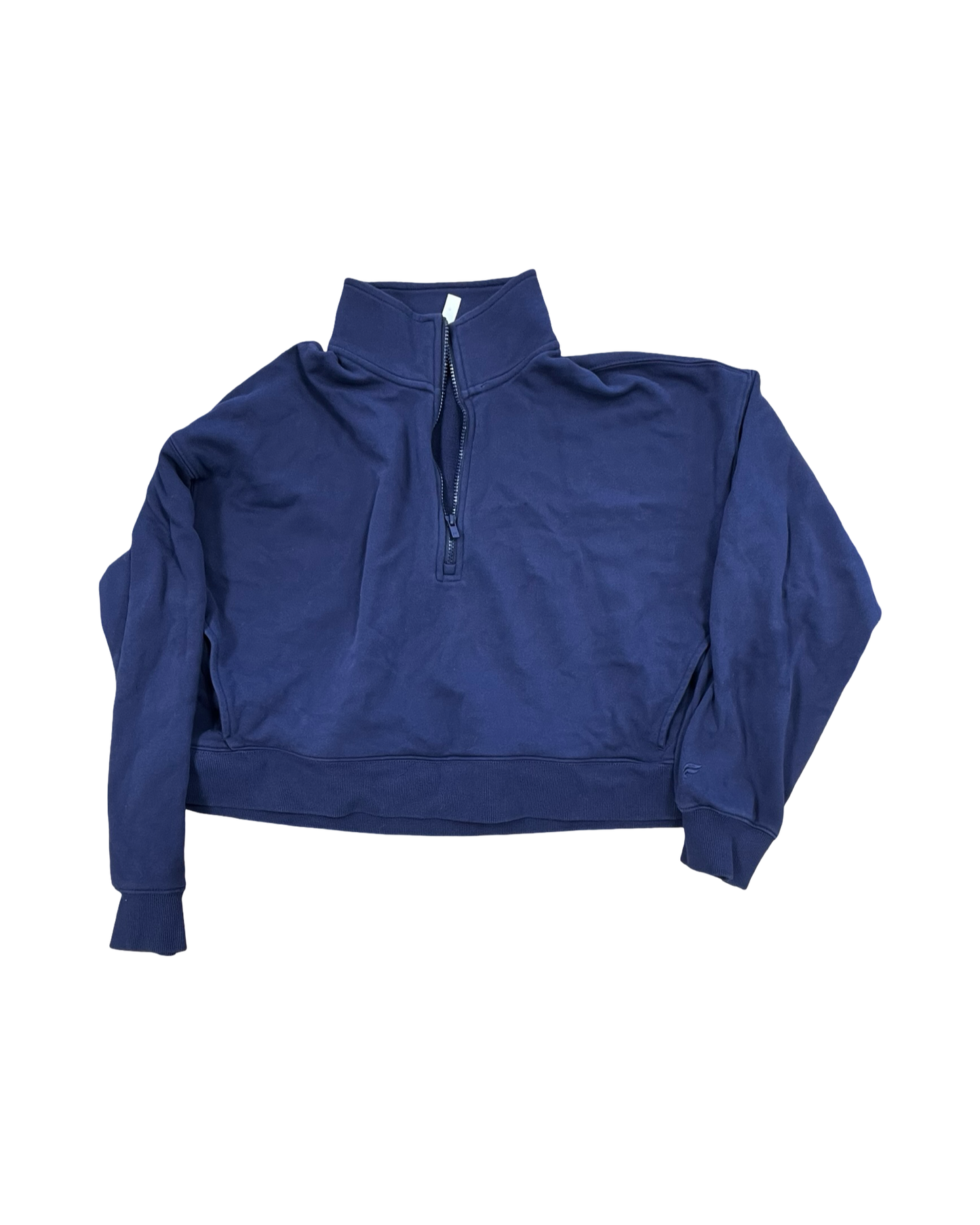 Athletic Sweatshirt Crewneck By Fabletics In Navy, Size:Xl