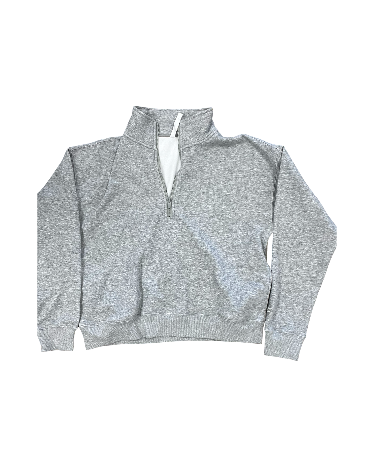 Athletic Sweatshirt Crewneck By Fabletics In Grey, Size:Xl