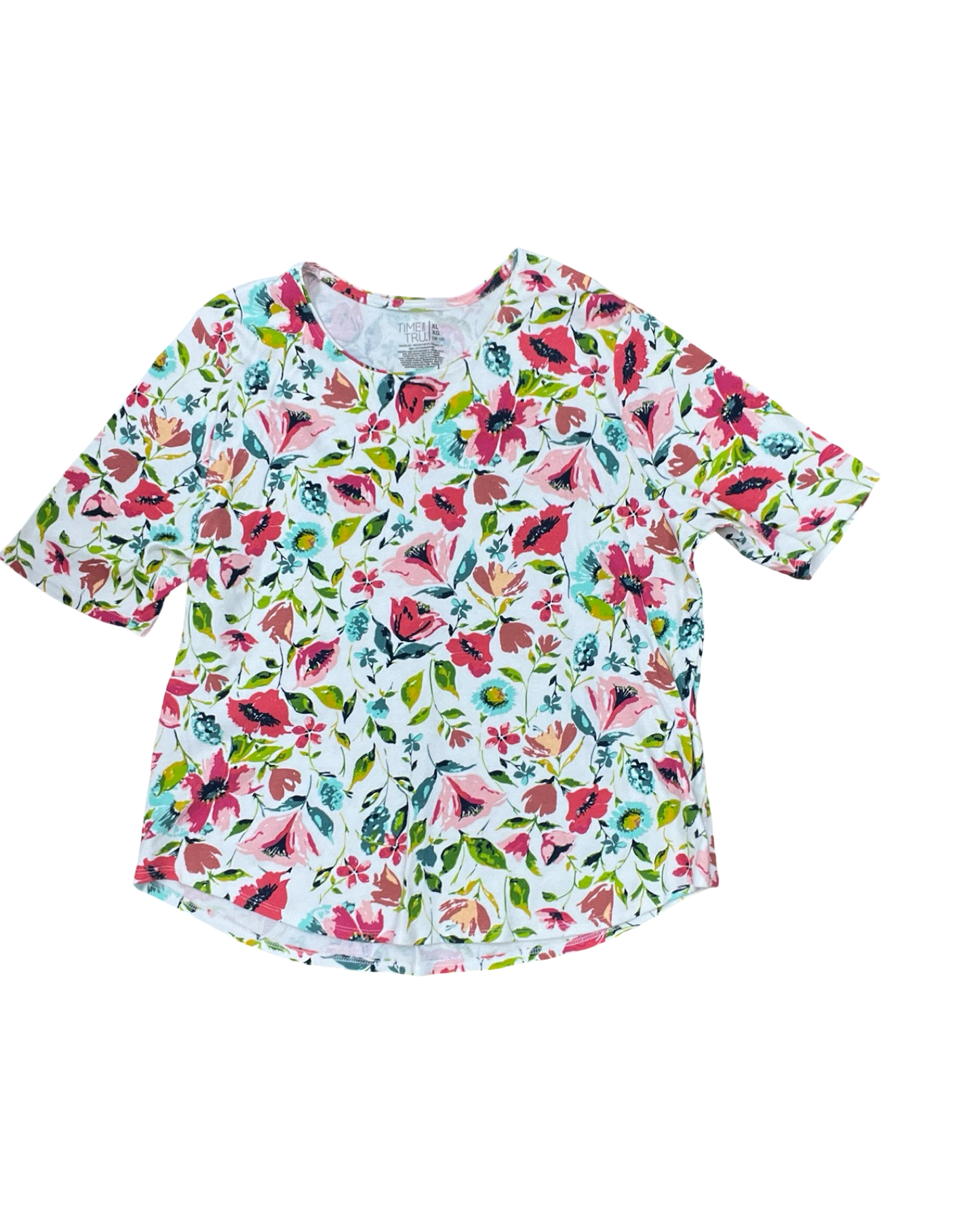 Top Ss By Time And Tru In Multi, Size:Xl