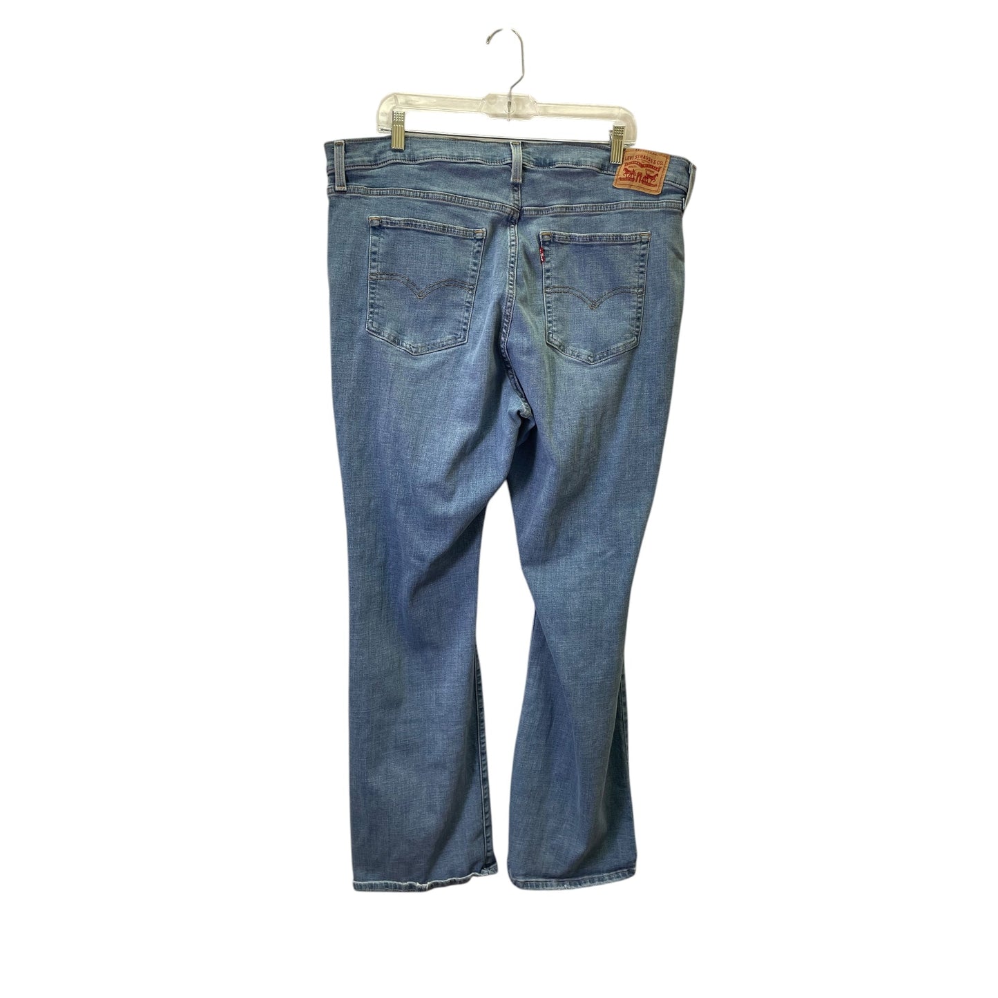 Jeans Flared By Levis In Blue, Size:20