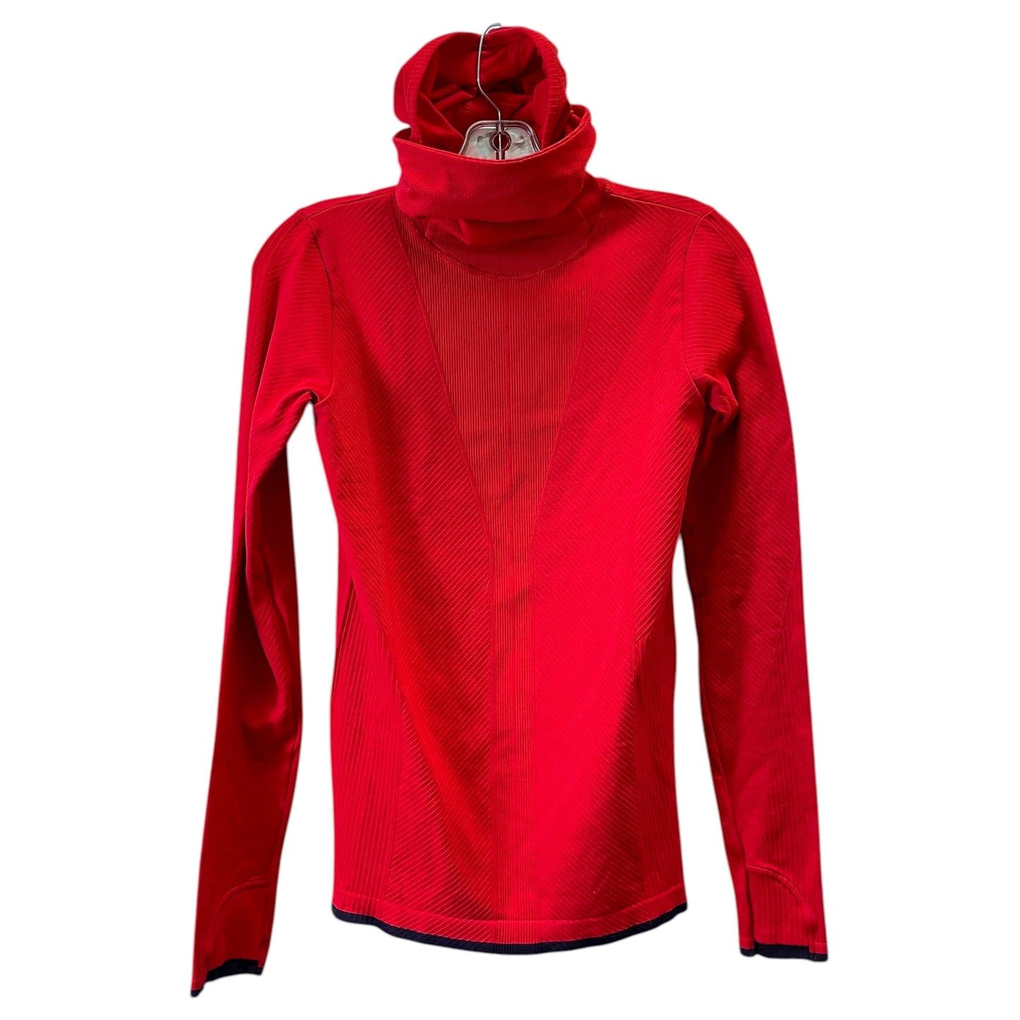 Athletic Top Ls Hoodie By Athleta In Red, Size:S