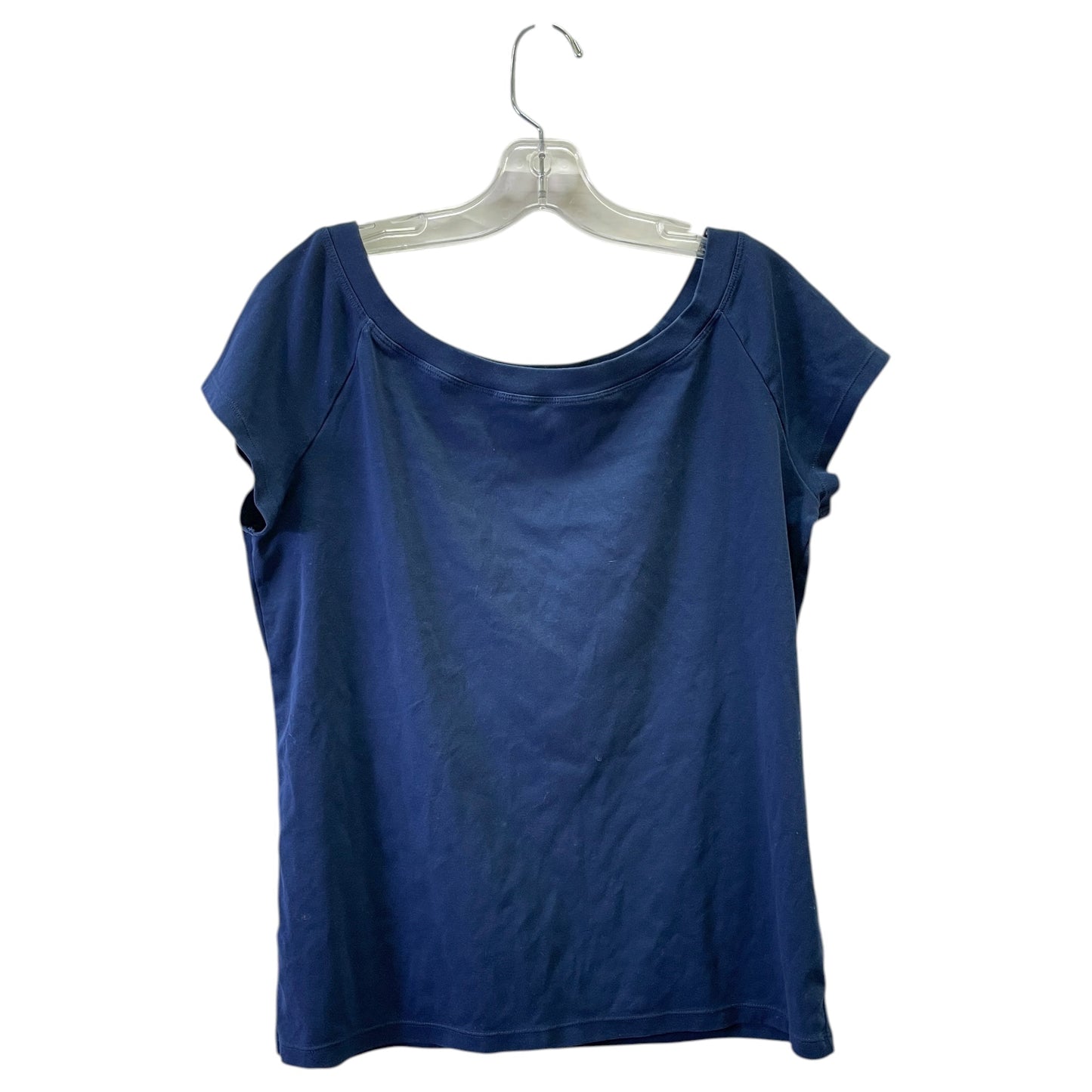 Top Ss Basic By Ralph Lauren Collection In Blue, Size:Xxl