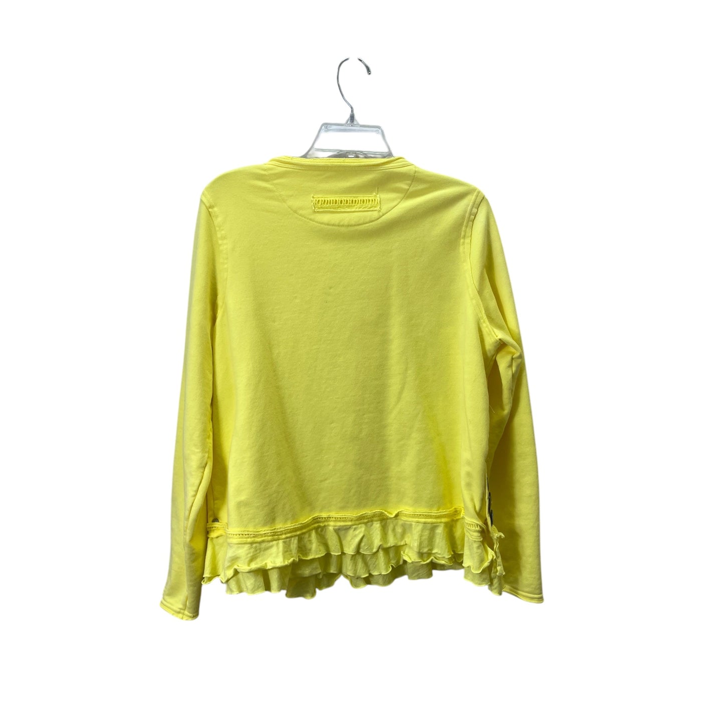 Athletic Sweatshirt Crewneck By Neon Buddha In Yellow, Size:L