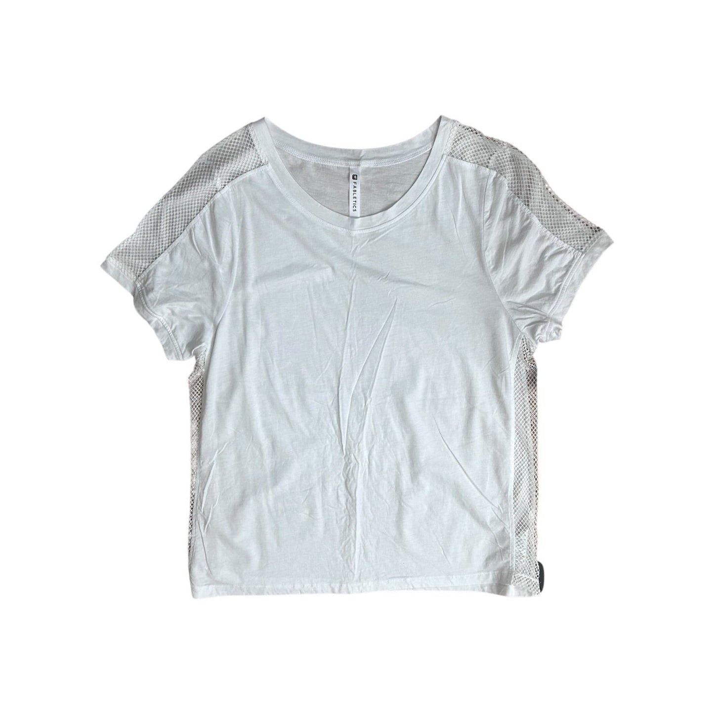 Athletic Top Ss By Fabletics In White, Size:Xl