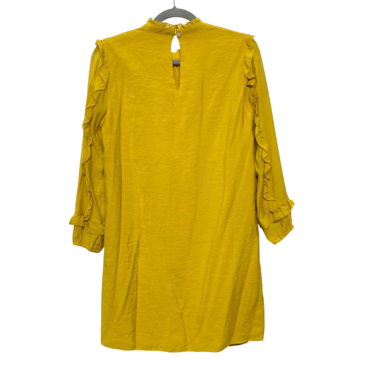 Dress Casual Short By Ann Taylor In Yellow, Size:12P