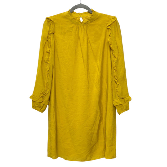 Dress Casual Short By Ann Taylor In Yellow, Size:12P