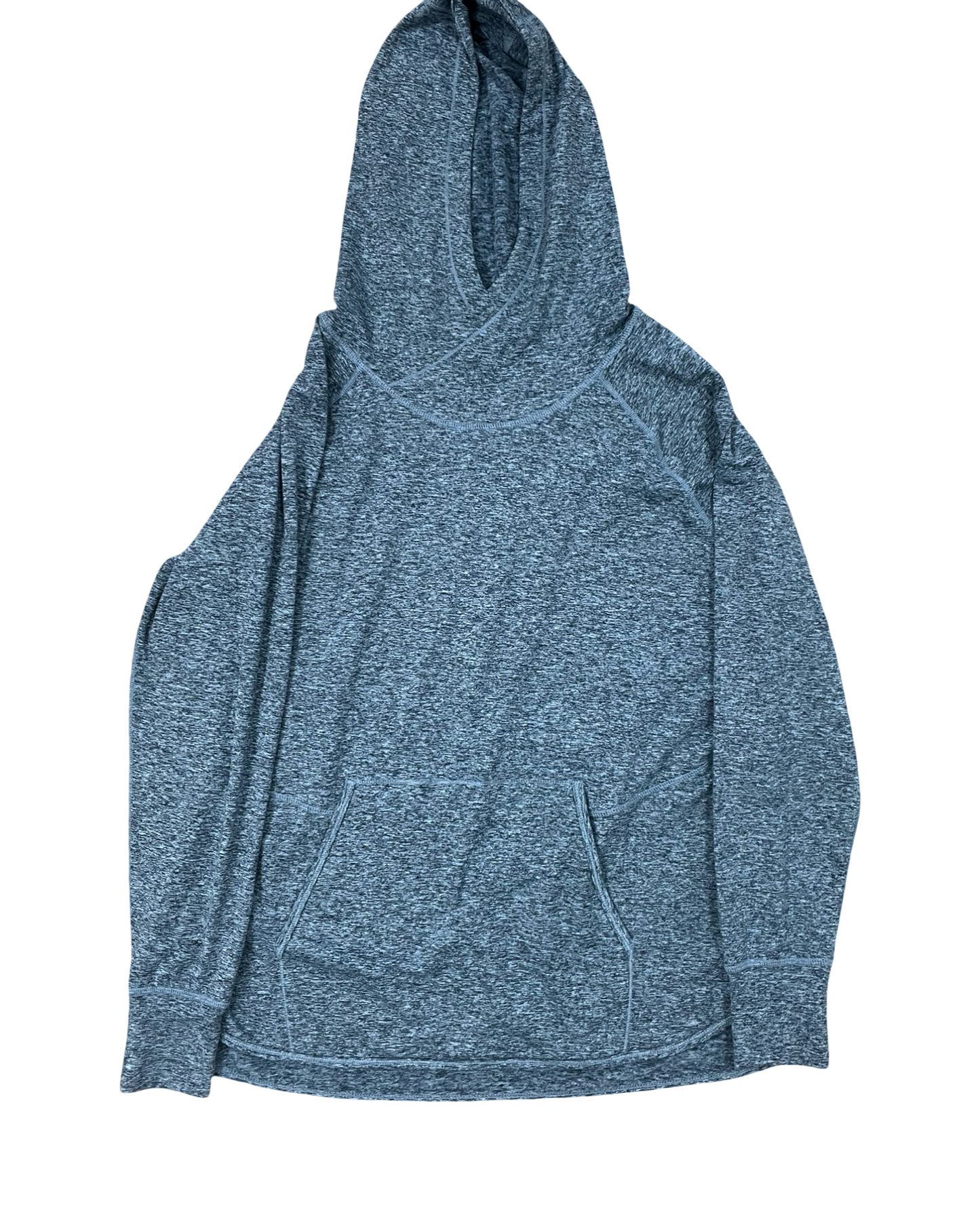 Sweatshirt Hoodie By Eddie Bauer In Blue, Size:L