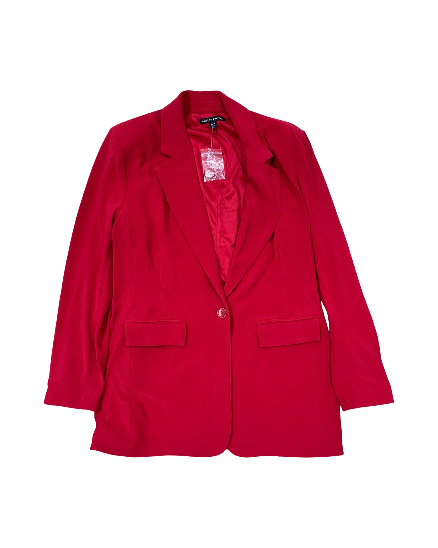 Blazer By Boston Proper In Red, Size:L
