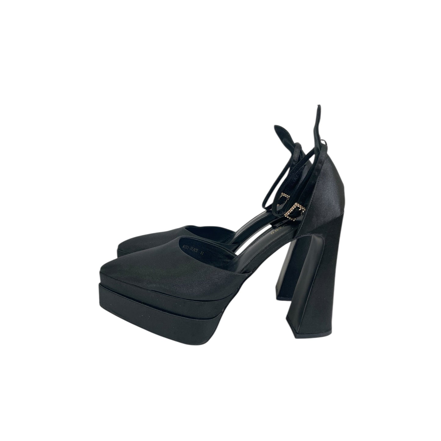 Shoes Heels Platform By Azalea Wang In Black, Size:11