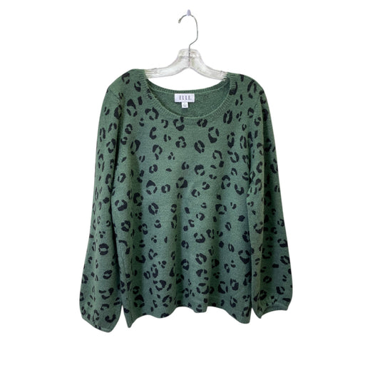 Sweater By Elle In Green, Size:L