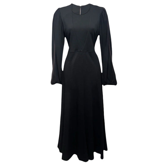 City Allure Knit Maxi Dress By Dorothy Schumacher In Black, Size: 2