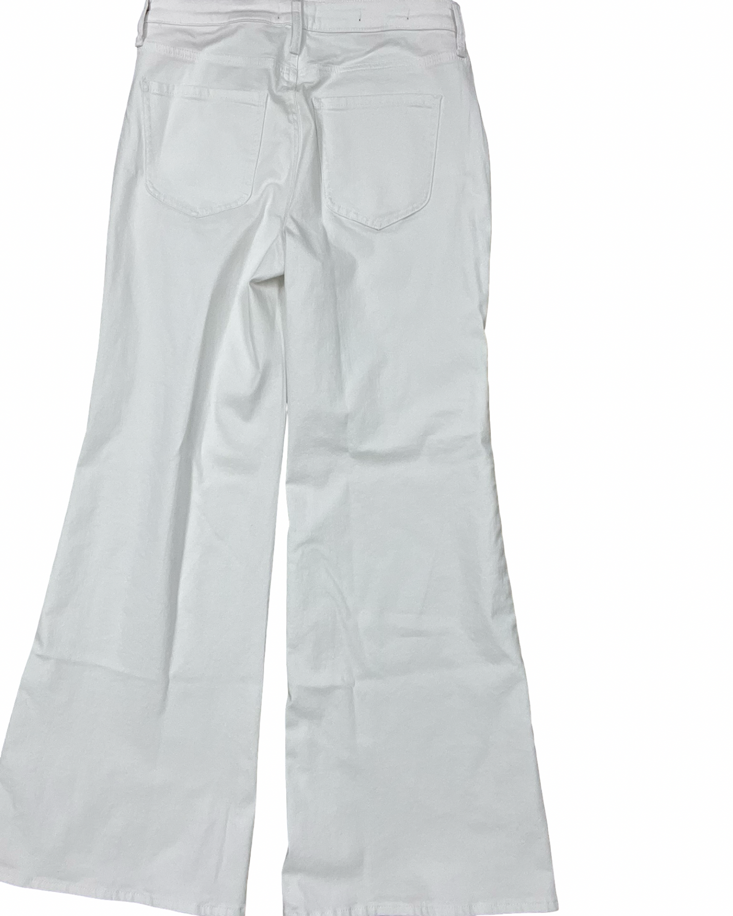Jeans Wide Leg By Not Your Daughters Jeans In White Denim, Size:6