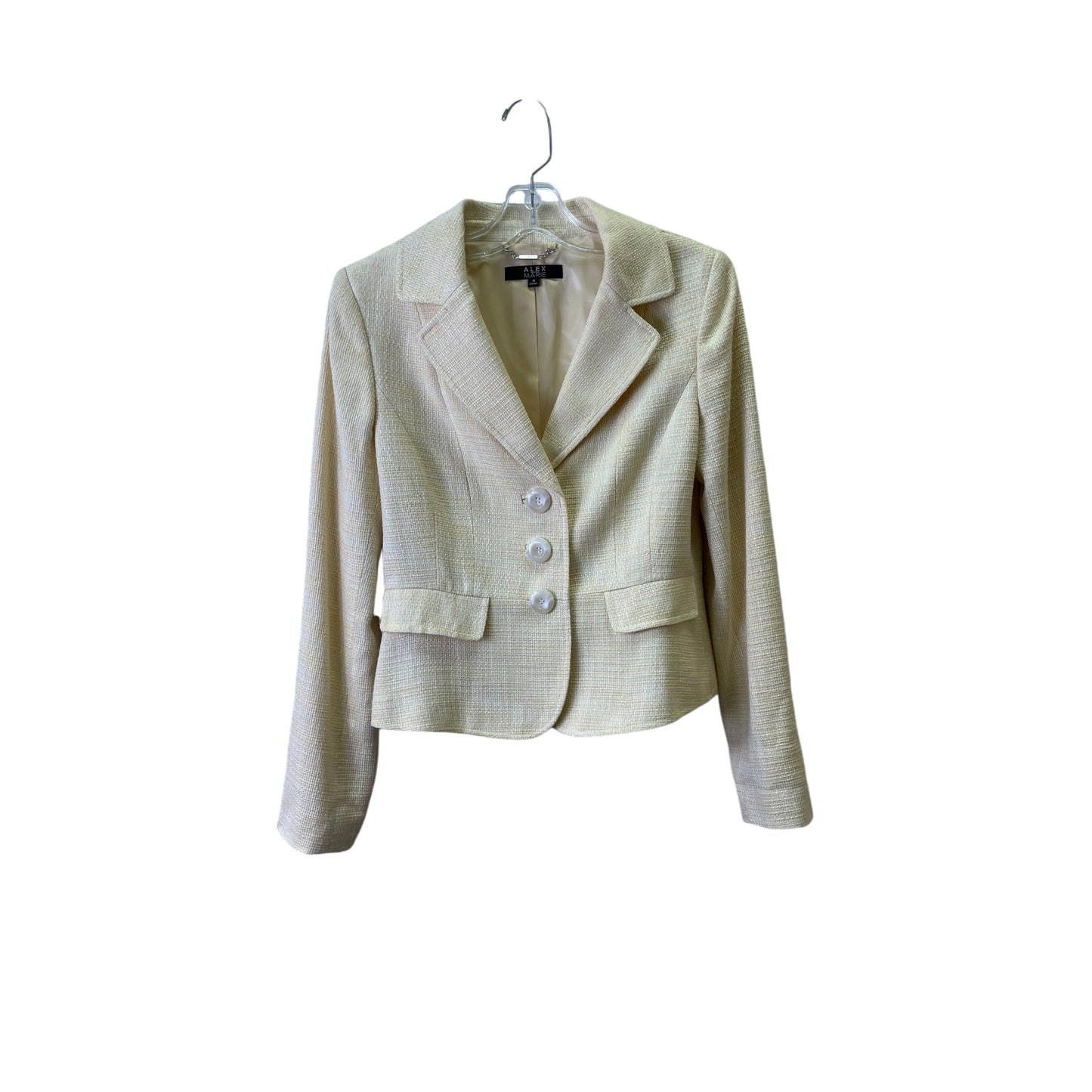 Blazer By Alex Marie In Yellow, Size:S