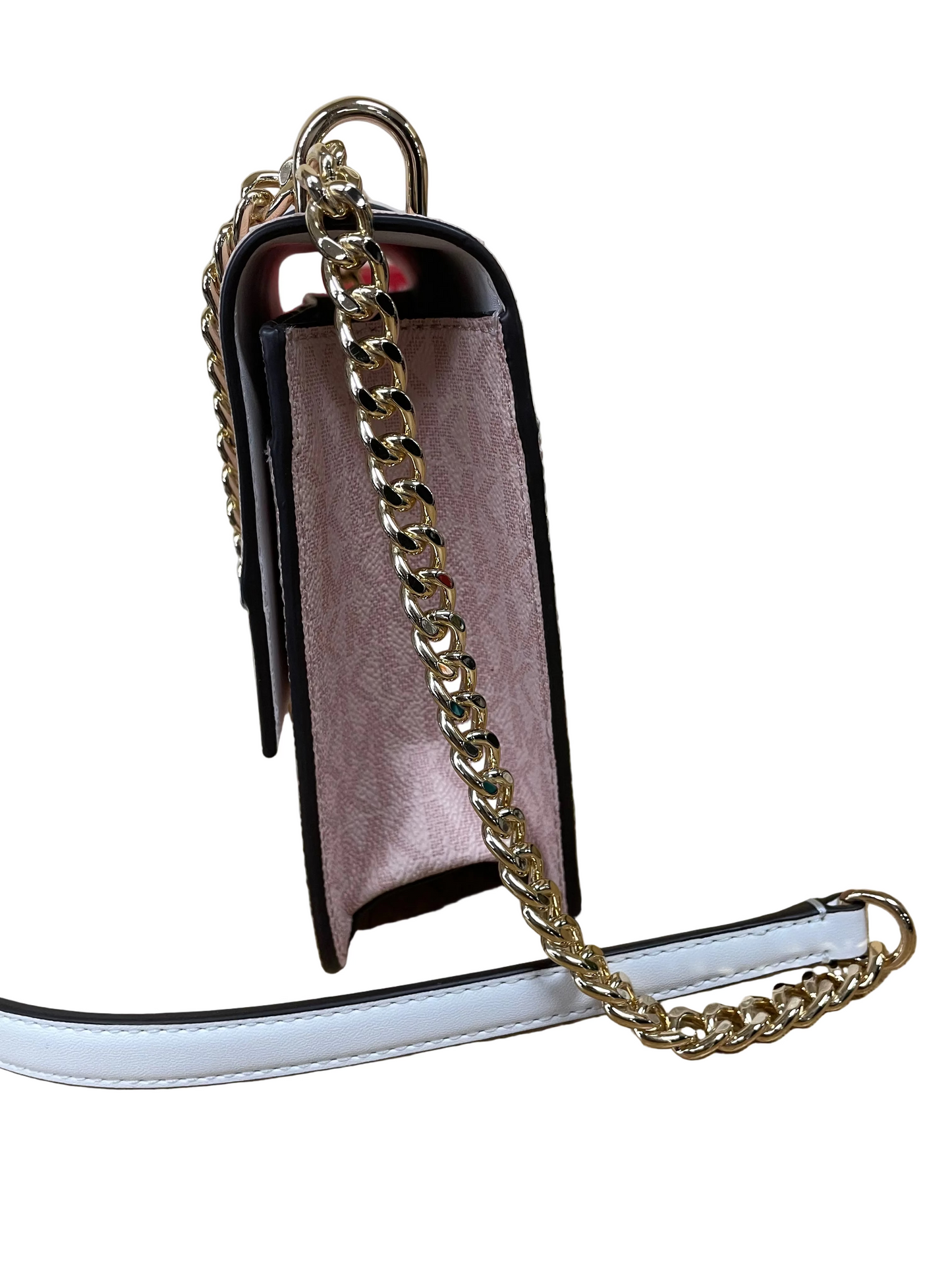 Crossbody Designer By Michael Kors In Pink, Size:Medium