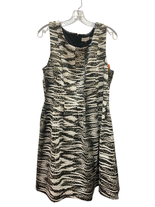 Dress Party Midi By Calvin Klein In Animal Print, Size:14